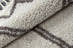Kusový koberec Berber Asila cream and brown kruh - 120x120 (průměr) kruh cm Kusový koberec Berber Asila cream and brown kruh - 120x120 (průměr) kruh cm