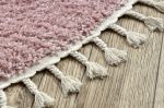 Kusový koberec Berber 9000 pink kruh - 120x120 (průměr) kruh cm Kusový koberec Berber 9000 pink kruh - 120x120 (průměr) kruh cm