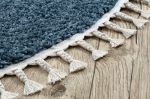 Kusový koberec Berber 9000 blue kruh - 120x120 (průměr) kruh cm Kusový koberec Berber 9000 blue kruh - 120x120 (průměr) kruh cm