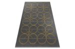 Kusový koberec Emerald 1010 grey and gold - 80x150 cm Kusový koberec Emerald 1010 grey and gold - 80x150 cm