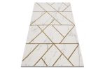 Kusový koberec Emerald geometric 1012 cream and gold - 120x170 cm Kusový koberec Emerald geometric 1012 cream and gold - 120x170 cm