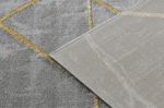 Kusový koberec Emerald geometric 1012 grey and gold - 140x190 cm Kusový koberec Emerald geometric 1012 grey and gold - 140x190 cm