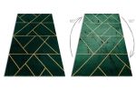 Kusový koberec Emerald geometric 1012 green and gold - 160x220 cm Kusový koberec Emerald geometric 1012 green and gold - 160x220 cm