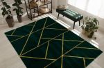Kusový koberec Emerald geometric 1012 green and gold - 160x220 cm Kusový koberec Emerald geometric 1012 green and gold - 160x220 cm