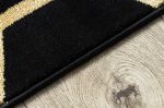 Kusový koberec Gloss 407C 86 glamour black/gold - 120x170 cm Kusový koberec Gloss 407C 86 glamour black/gold - 120x170 cm