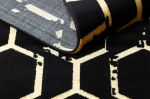 Kusový koberec Gloss 407C 86 glamour black/gold - 120x170 cm Kusový koberec Gloss 407C 86 glamour black/gold - 120x170 cm