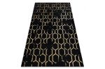 Kusový koberec Gloss 407C 86 glamour black/gold - 120x170 cm Kusový koberec Gloss 407C 86 glamour black/gold - 120x170 cm