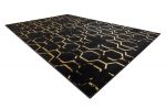 Kusový koberec Gloss 407C 86 glamour black/gold - 120x170 cm Kusový koberec Gloss 407C 86 glamour black/gold - 120x170 cm