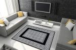 Kusový koberec Gloss 6776 85 greek black/ivory - 180x270 cm Kusový koberec Gloss 6776 85 greek black/ivory - 180x270 cm