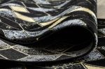 Běhoun Gloss 400B 86 3D geometric black/gold - 70x300 cm Běhoun Gloss 400B 86 3D geometric black/gold - 70x300 cm