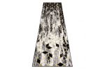 Běhoun Gloss 409A 82 3D cubes black/gold/grey - 80x250 cm Běhoun Gloss 409A 82 3D cubes black/gold/grey - 80x250 cm