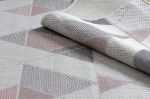 Kusový koberec Sion Sisal Triangles 3006 ecru/pink - 140x190 cm Kusový koberec Sion Sisal Triangles 3006 ecru/pink - 140x190 cm