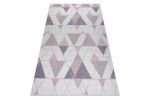 Kusový koberec Sion Sisal Triangles 3006 ecru/pink - 140x190 cm Kusový koberec Sion Sisal Triangles 3006 ecru/pink - 140x190 cm