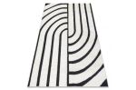 Kusový koberec Mode 8631 geometric cream/black - 120x170 cm Kusový koberec Mode 8631 geometric cream/black - 120x170 cm
