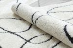 Kusový koberec Mode 8522 abstract cream/black - 160x220 cm