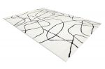 Kusový koberec Mode 8522 abstract cream/black - 160x220 cm