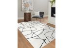 Kusový koberec Mode 8522 abstract cream/black - 160x220 cm