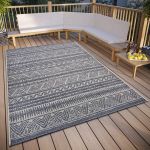 Kusový koberec Clyde 105906 Loto Grey Beige – na ven i na doma - 190x290 cm Kusový koberec Clyde 105906 Loto Grey Beige – na ven i na doma - 190x290 cm