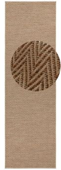 Běhoun Nature 104267 Beige/Terra – na ven i na doma - 80x350 cm Běhoun Nature 104267 Beige/Terra – na ven i na doma - 80x350 cm