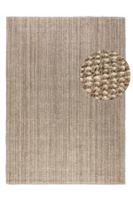 Kusový koberec Bouclé Jute 105975 Grey Brown - 60x90 cm Kusový koberec Bouclé Jute 105975 Grey Brown - 60x90 cm