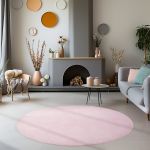 Kusový koberec Sky 5400 Rose kruh - 160x160 (průměr) kruh cm