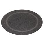 Kusový koberec Relax 4311 Black kruh - 160x160 (průměr) kruh cm Kusový koberec Relax 4311 Black kruh - 160x160 (průměr) kruh cm