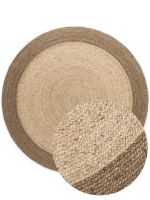 Kusový koberec Jutta Natur Ivory/Grey/Beige kruh - 200x200 cm Kusový koberec Jutta Natur Ivory/Grey/Beige kruh - 200x200 cm