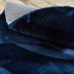Kusový koberec Visco Rabbit Dark blue 10 kruh - 120x120 (průměr) kruh cm Kusový koberec Visco Rabbit Dark blue 10 kruh - 120x120 (průměr) kruh cm