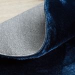 Kusový koberec Visco Rabbit Dark blue 10 kruh - 120x120 (průměr) kruh cm Kusový koberec Visco Rabbit Dark blue 10 kruh - 120x120 (průměr) kruh cm
