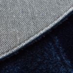 Kusový koberec Visco Rabbit Dark blue 10 kruh - 120x120 (průměr) kruh cm Kusový koberec Visco Rabbit Dark blue 10 kruh - 120x120 (průměr) kruh cm