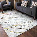 Kusový koberec Allure 1963 white/gold - 140x190 cm Kusový koberec Allure 1963 white/gold - 140x190 cm