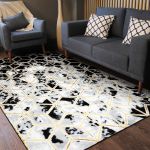 Kusový koberec Allure 1966 black/gold - 80x150 cm Kusový koberec Allure 1966 black/gold - 80x150 cm