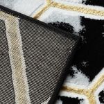 Kusový koberec Allure 1966 black/gold - 80x150 cm Kusový koberec Allure 1966 black/gold - 80x150 cm