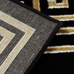 Kusový koberec Allure 1968 black/gold - 120x170 cm Kusový koberec Allure 1968 black/gold - 120x170 cm