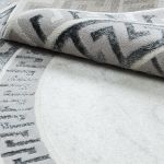 Kusový koberec Allure 1960 white/grey kruh - 150x150 (průměr) kruh cm Kusový koberec Allure 1960 white/grey kruh - 150x150 (průměr) kruh cm