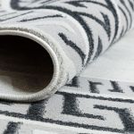 Kusový koberec Allure 1960 white/grey kruh - 150x150 (průměr) kruh cm Kusový koberec Allure 1960 white/grey kruh - 150x150 (průměr) kruh cm