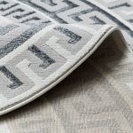 Kusový koberec Allure 1960 white/grey kruh - 150x150 (průměr) kruh cm Kusový koberec Allure 1960 white/grey kruh - 150x150 (průměr) kruh cm