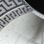Kusový koberec Allure 1960 white/grey kruh - 150x150 (průměr) kruh cm Kusový koberec Allure 1960 white/grey kruh - 150x150 (průměr) kruh cm