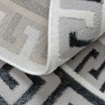 Kusový koberec Allure 1960 white/grey kruh - 150x150 (průměr) kruh cm Kusový koberec Allure 1960 white/grey kruh - 150x150 (průměr) kruh cm