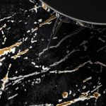 Kusový koberec Allure 1963 black/gold kruh - 120x120 (průměr) kruh cm Kusový koberec Allure 1963 black/gold kruh - 120x120 (průměr) kruh cm