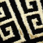 Kusový koberec Allure 1968 black/gold kruh - 150x150 (průměr) kruh cm Kusový koberec Allure 1968 black/gold kruh - 150x150 (průměr) kruh cm