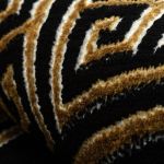 Kusový koberec Allure 1968 black/gold kruh - 150x150 (průměr) kruh cm Kusový koberec Allure 1968 black/gold kruh - 150x150 (průměr) kruh cm