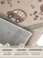 Dětský koberec Adventures 105972 Cream Brown Grey - 160x235 cm Dětský koberec Adventures 105972 Cream Brown Grey - 160x235 cm
