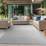 Kusový koberec Nova 1202 silver - na ven i na doma - 200x290 cm Kusový koberec Nova 1202 silver - na ven i na doma - 200x290 cm