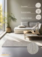 Kusový koberec Handloom 105960 Dhaka Ivory White - 120x170 cm