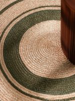Kusový koberec Jute Braided 106330 Natural Green kruh - 150x150 (průměr) kruh cm Kusový koberec Jute Braided 106330 Natural Green kruh - 150x150 (průměr) kruh cm