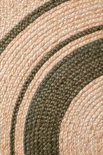 Kusový koberec Jute Braided 106330 Natural Green kruh - 150x150 (průměr) kruh cm Kusový koberec Jute Braided 106330 Natural Green kruh - 150x150 (průměr) kruh cm