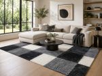 Kusový koberec Life Shaggy 1501 black - 80x250 cm Kusový koberec Life Shaggy 1501 black - 80x250 cm