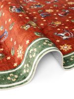 Kusový koberec Villeroy & Boch Toy's delight 106499 Red Green kruh - 160x160 (průměr) kruh cm