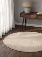 Kusový koberec Vikosa Arcura 106269 Cream White kruh - 150x150 (průměr) kruh cm